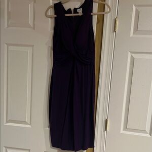 Cache Deep Purple Midi Dress